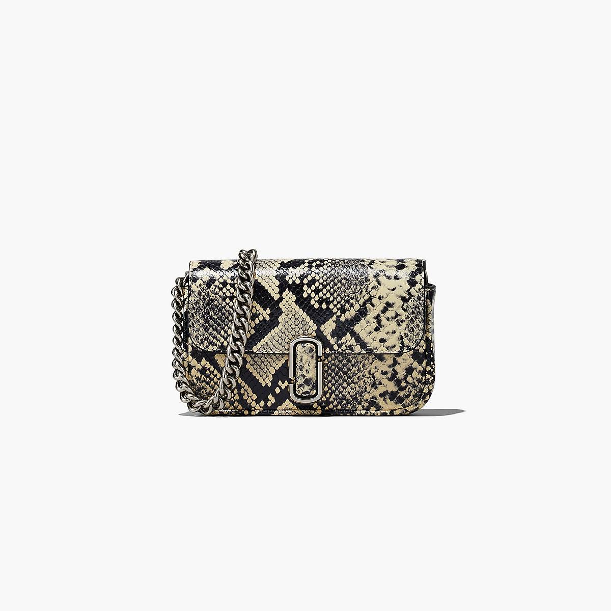 Marc Jacobs Snake-Embossed J Marc Mini Crossbody Väska Dam Olika Färger | QHI-297153