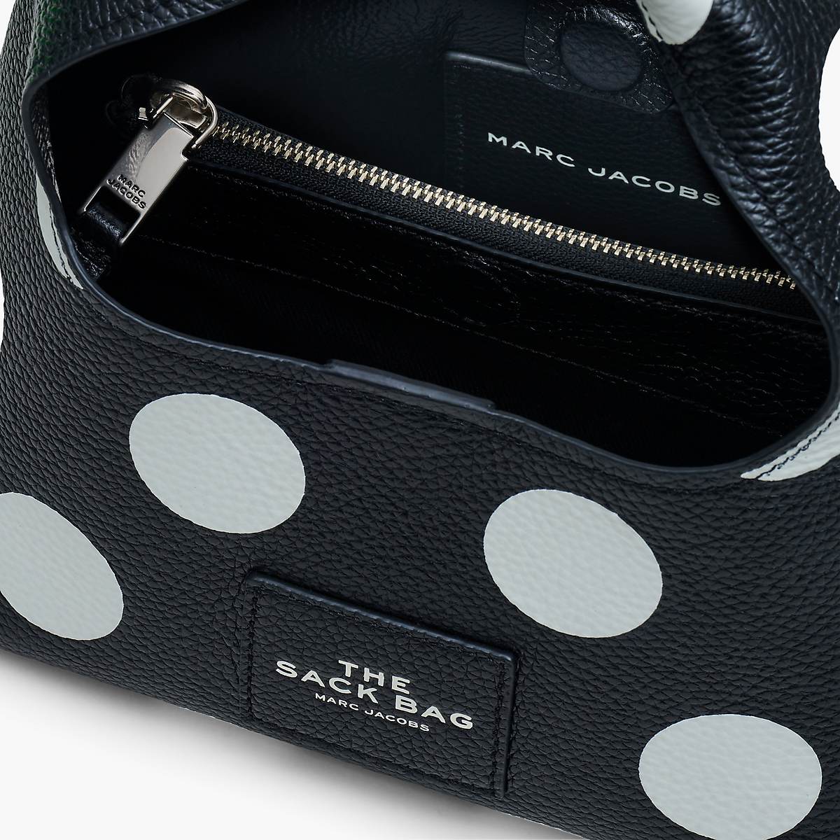 Marc Jacobs Spots Mini Sack Handväska Dam Svarta Vita | QLZ-826041