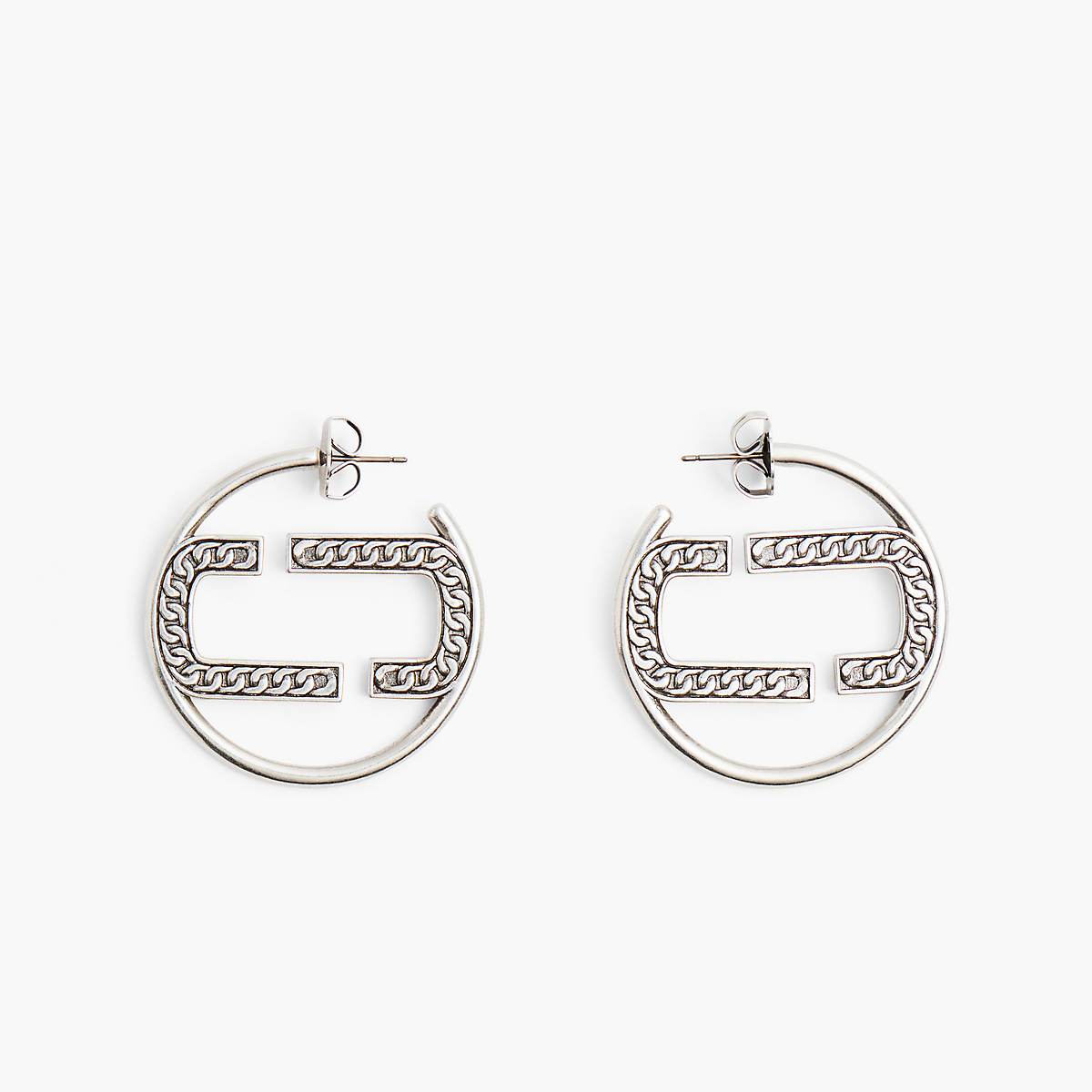 Marc Jacobs St. Marc Hoops Örhängen Dam Ljussilver | AGP-591824