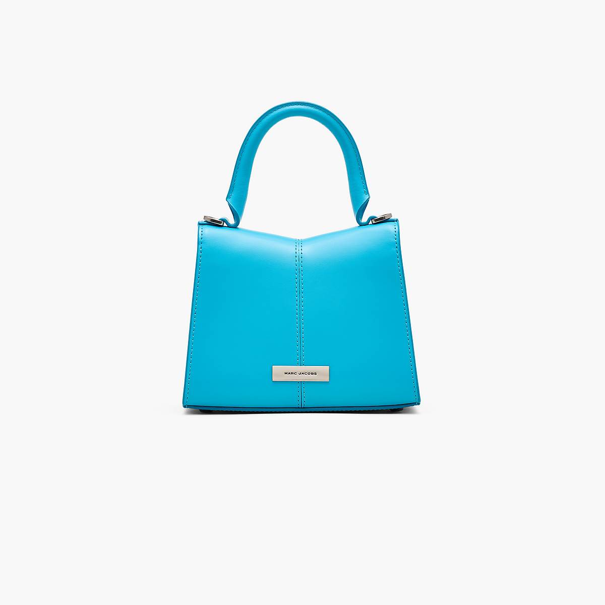 Marc Jacobs St. Marc Mini Top Handle Handväska Dam Blå | BGT-519703