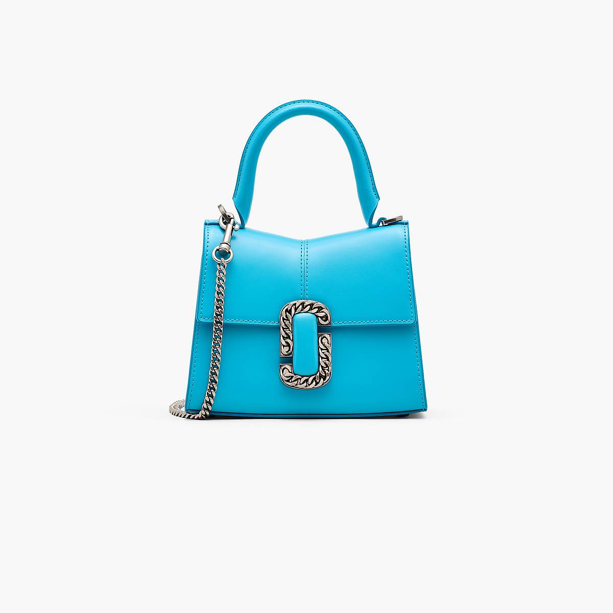 Marc Jacobs St. Marc Mini Top Handle Handväska Dam Blå | BGT-519703