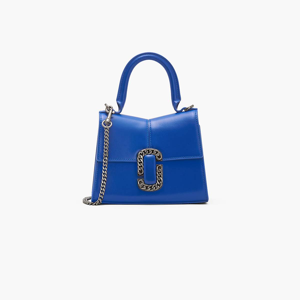 Marc Jacobs St. Marc Mini Top Handle Handväska Dam Marinblå | IKR-950837