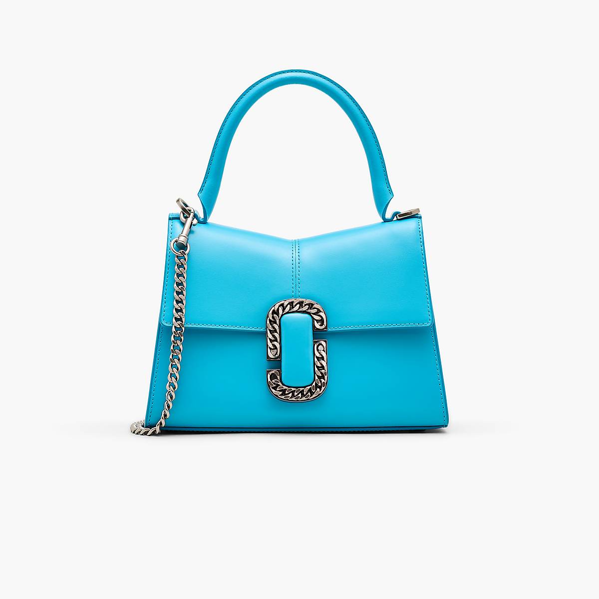 Marc Jacobs St. Marc Top Handle Handväska Dam Blå | FOI-859316