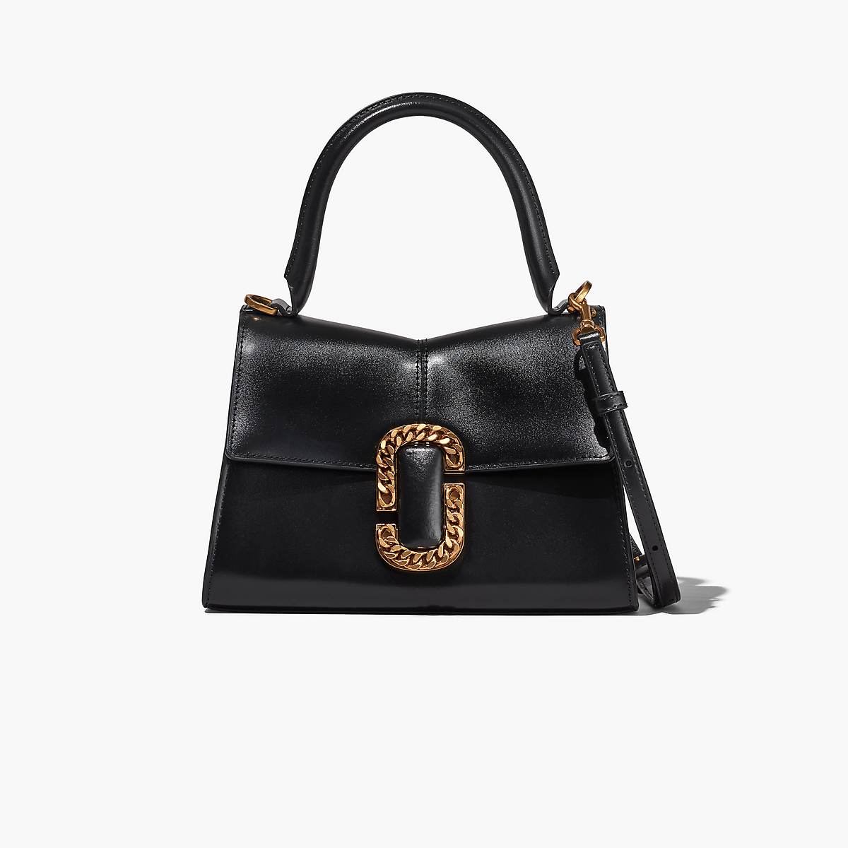 Marc Jacobs St. Marc Top Handle Handväska Dam Svarta | YQV-192857