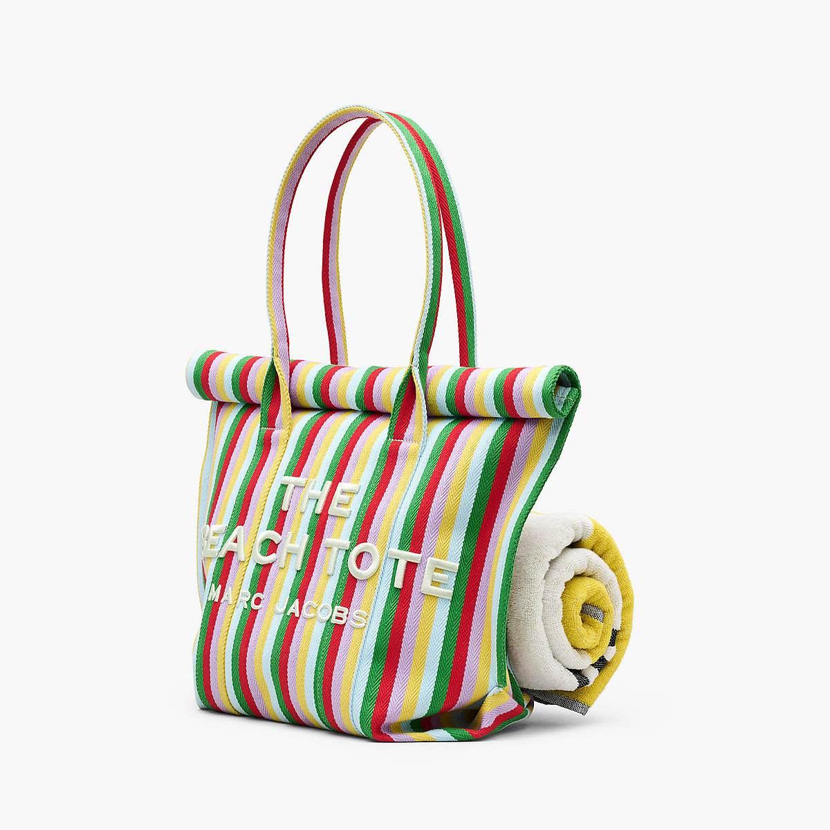 Marc Jacobs Striped Jacquard Beach Toteväska Dam Olika Färger | YXZ-970283