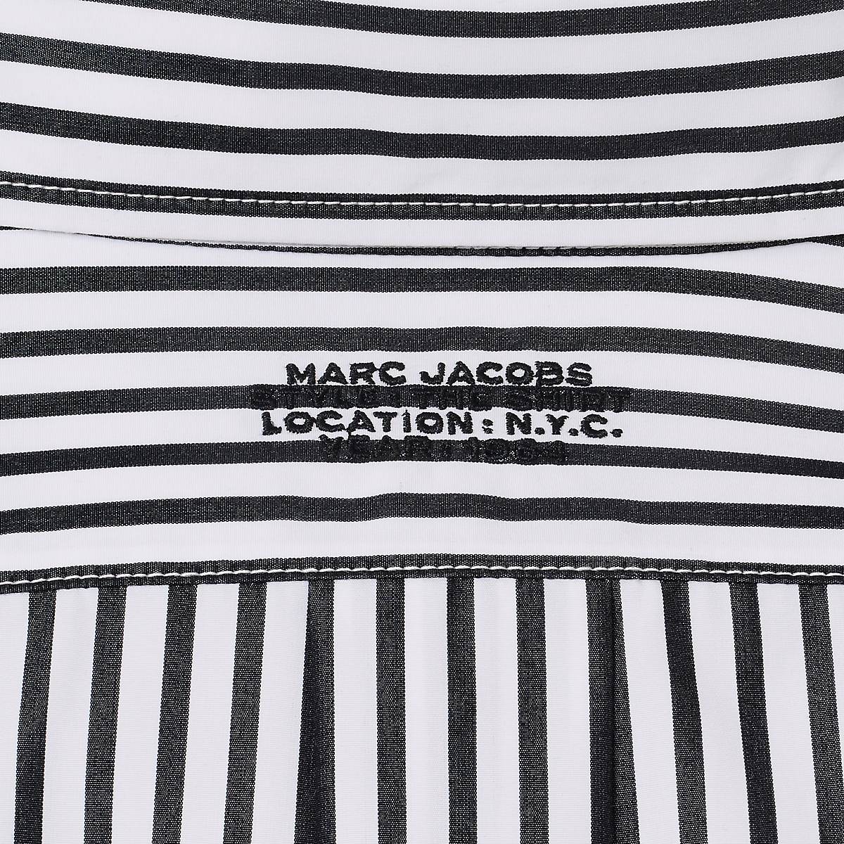 Marc Jacobs Striped Skjorta Dam Svarta Vita | PWS-049376