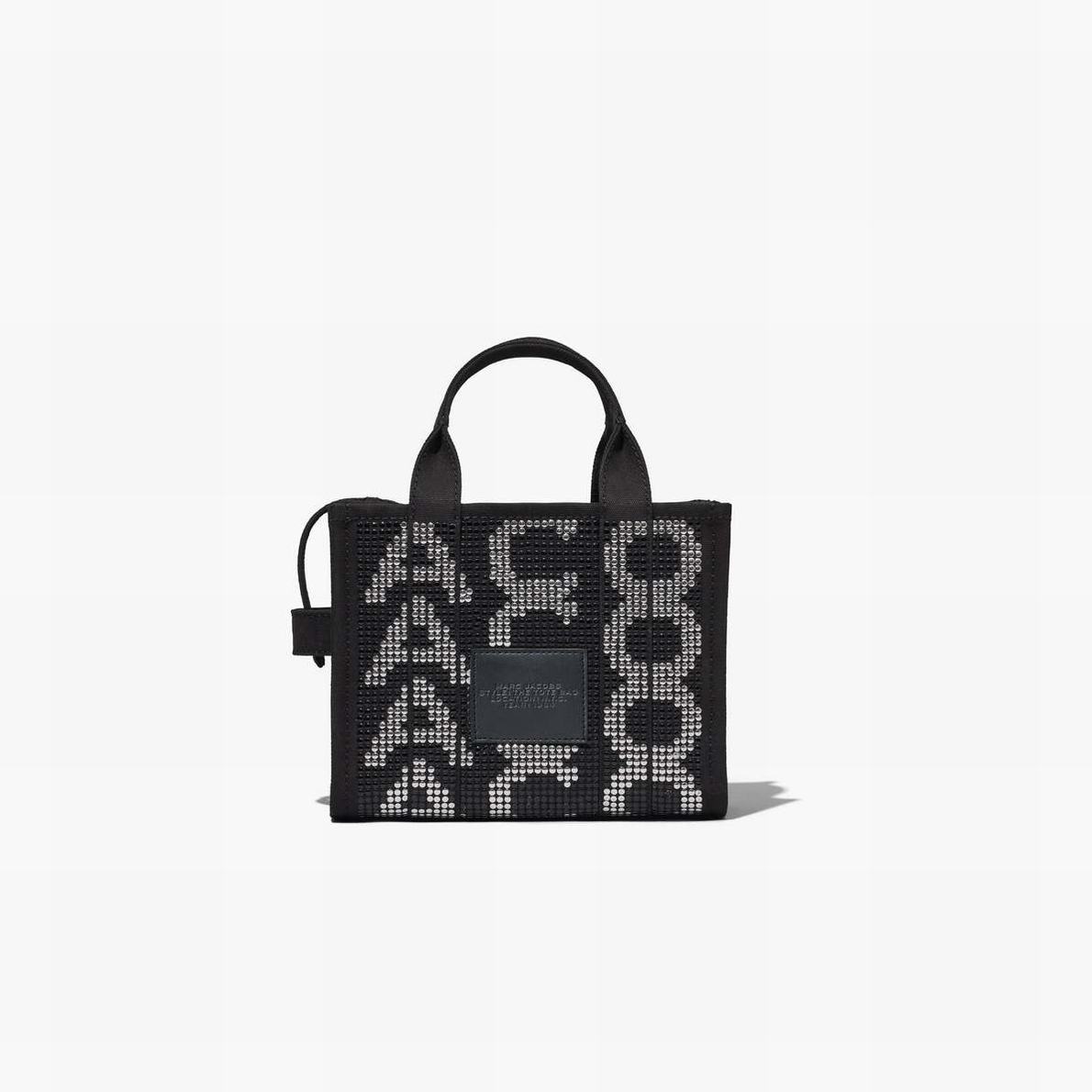 Marc Jacobs Studded Monogram Mini Toteväska Dam Svarta | DGO-728369