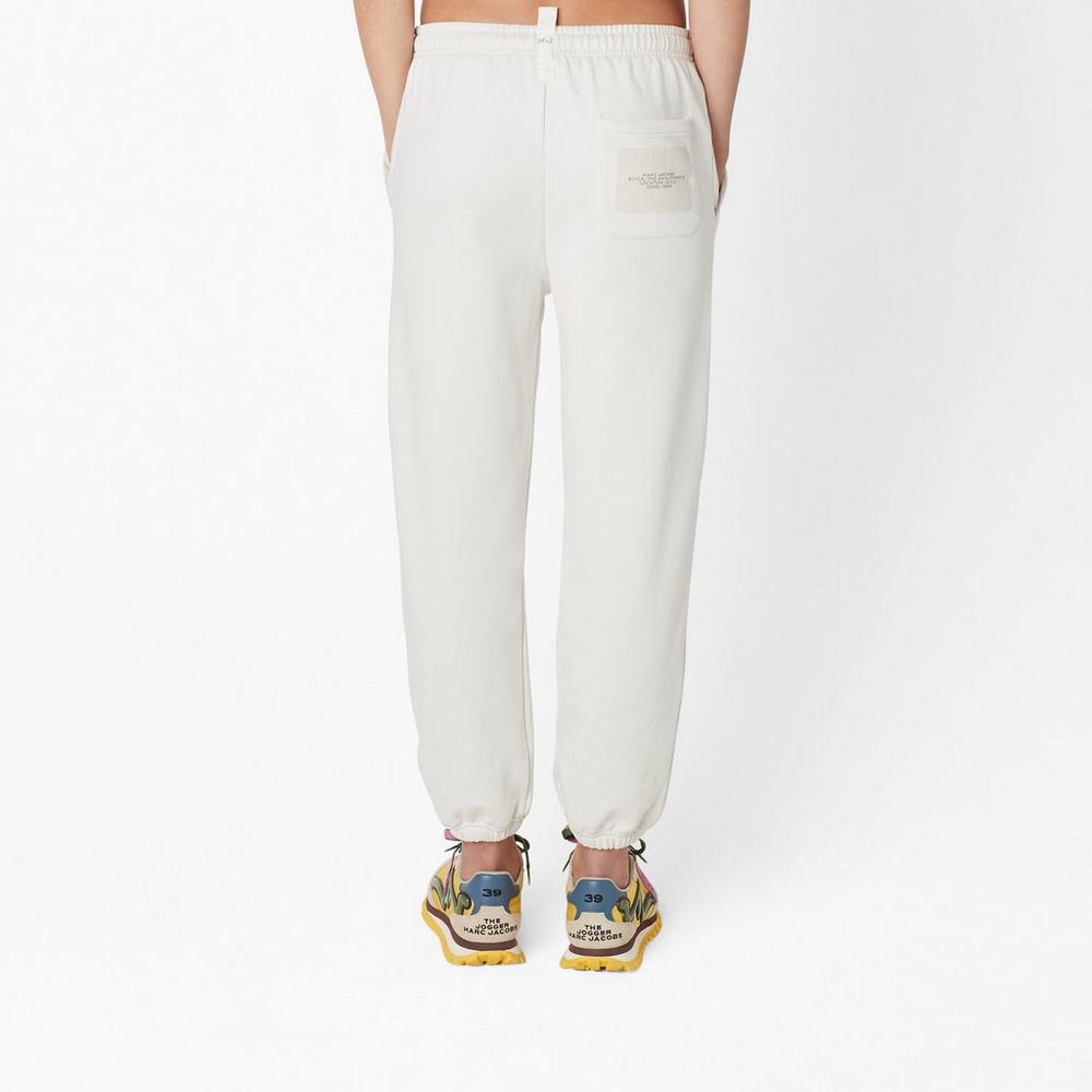 Marc Jacobs Sweatpant Byxor Dam Vita | XEP-827643