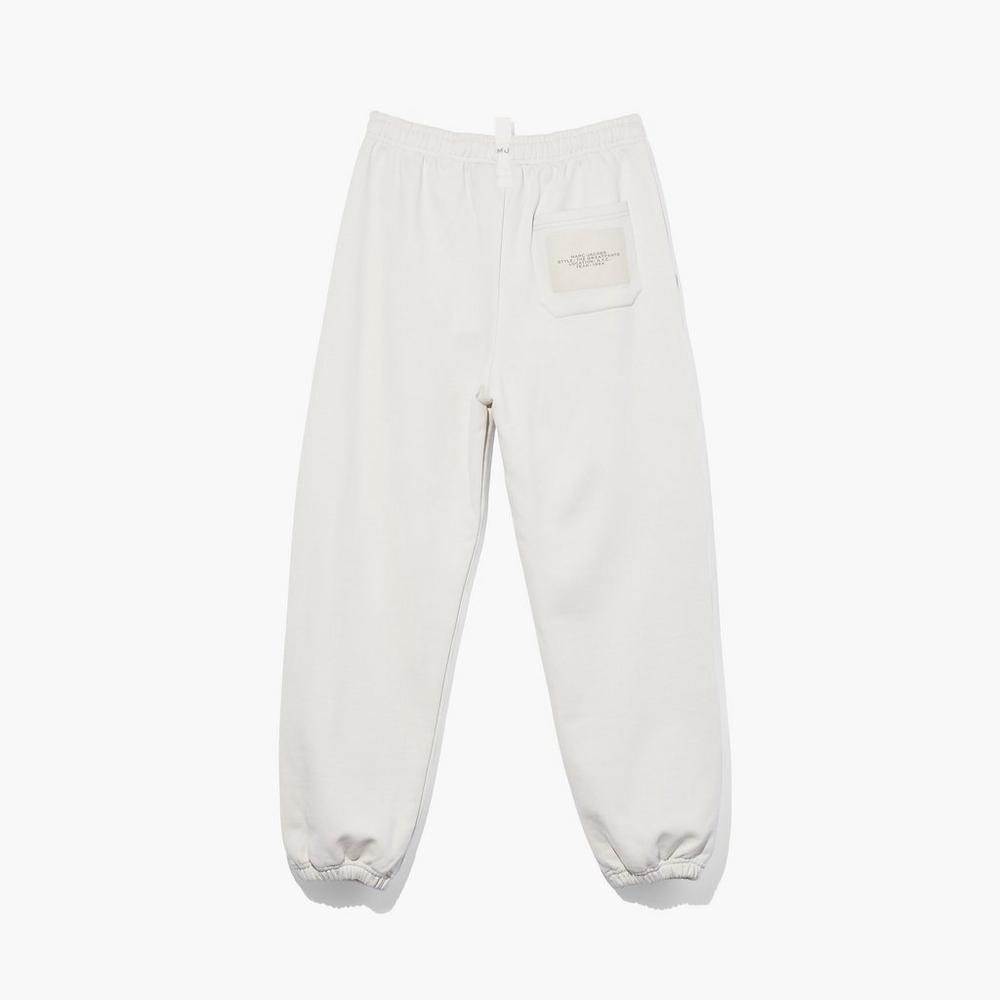 Marc Jacobs Sweatpant Byxor Dam Vita | XEP-827643