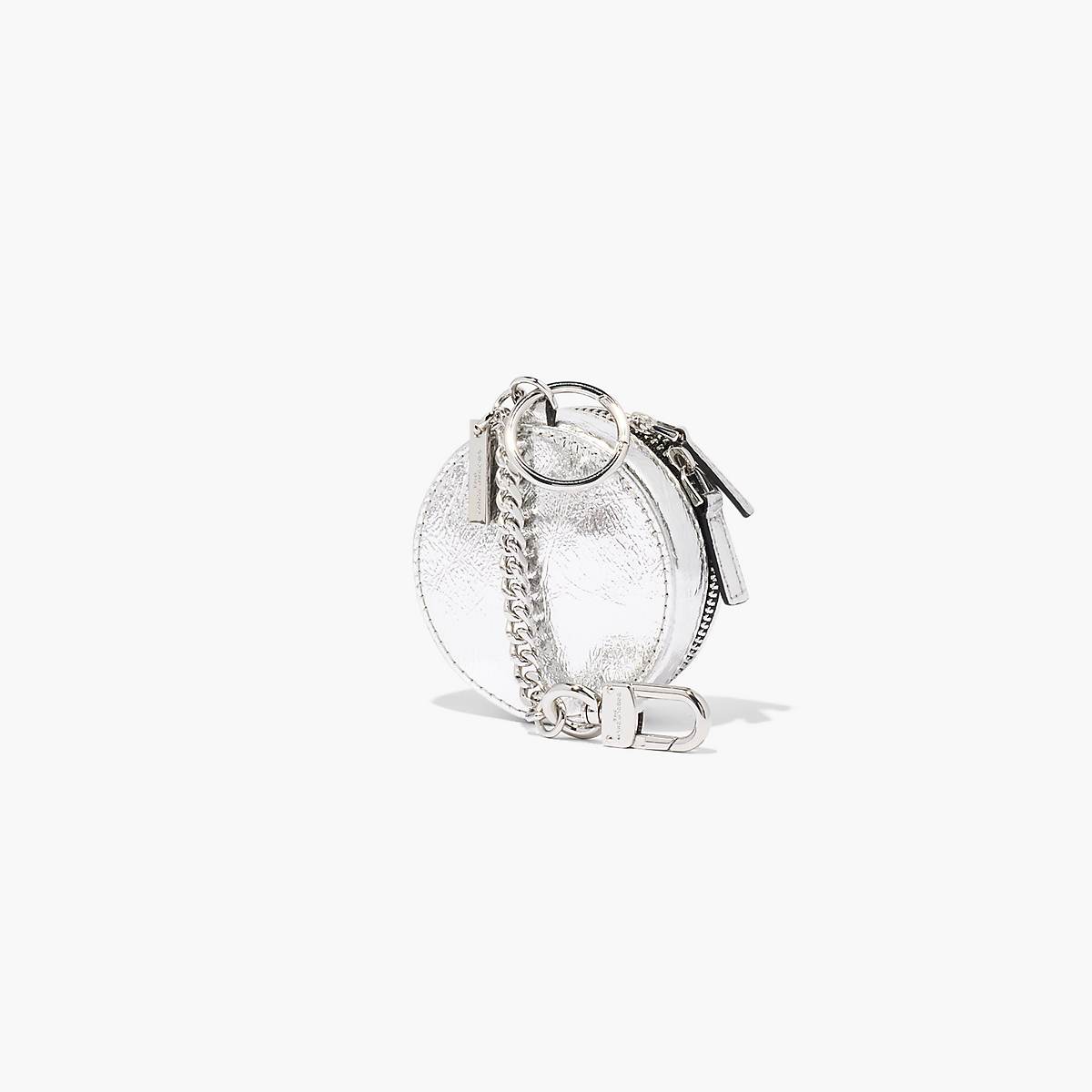 Marc Jacobs Sweet Spot Metallic Charm Pouch Plånbok Dam Silver | ULH-410635