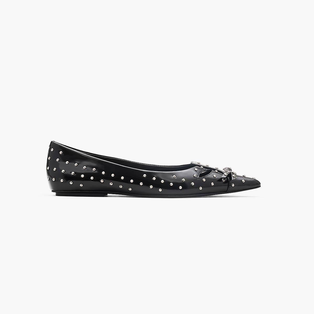 Marc Jacobs The Glam Studs Kat Ballerina Dam Svarta | JTO-049652