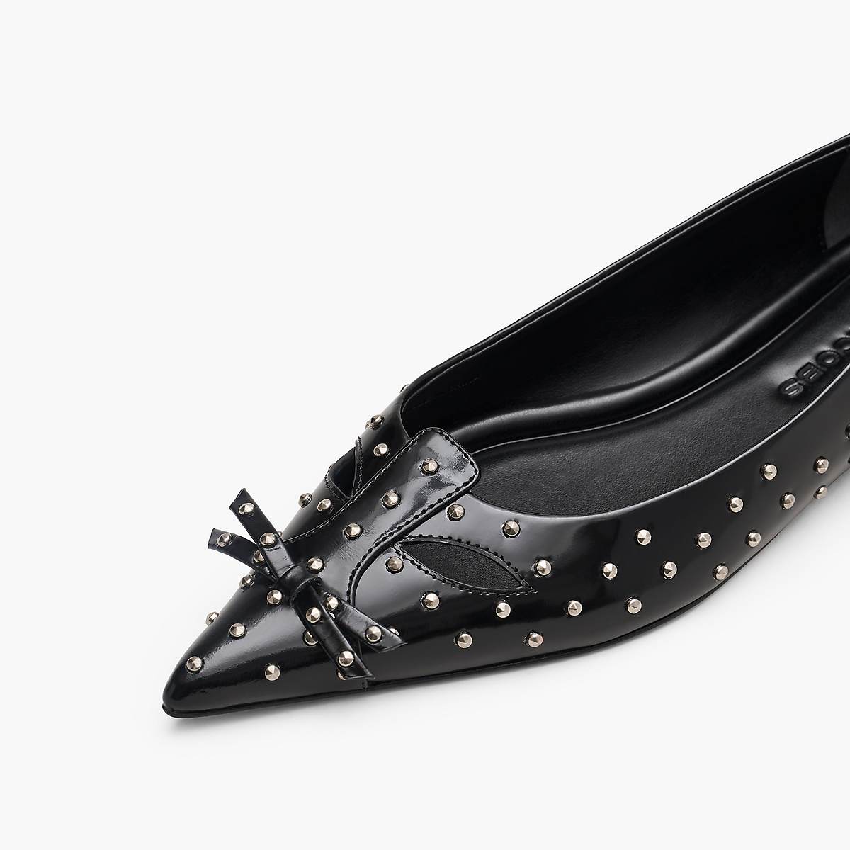 Marc Jacobs The Glam Studs Kat Ballerina Dam Svarta | JTO-049652