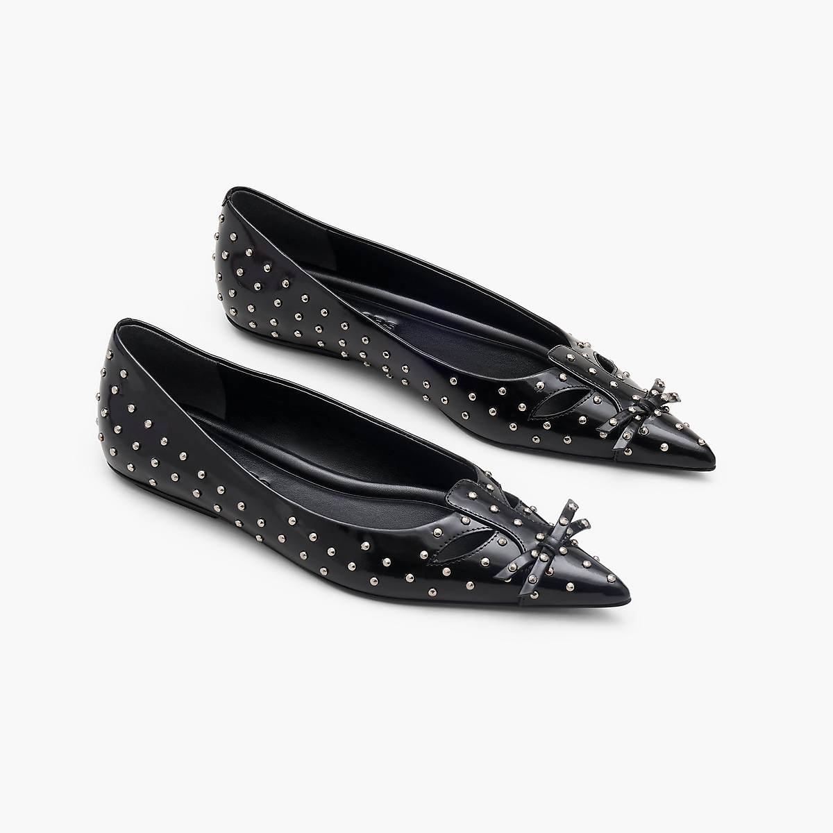 Marc Jacobs The Glam Studs Kat Ballerina Dam Svarta | JTO-049652