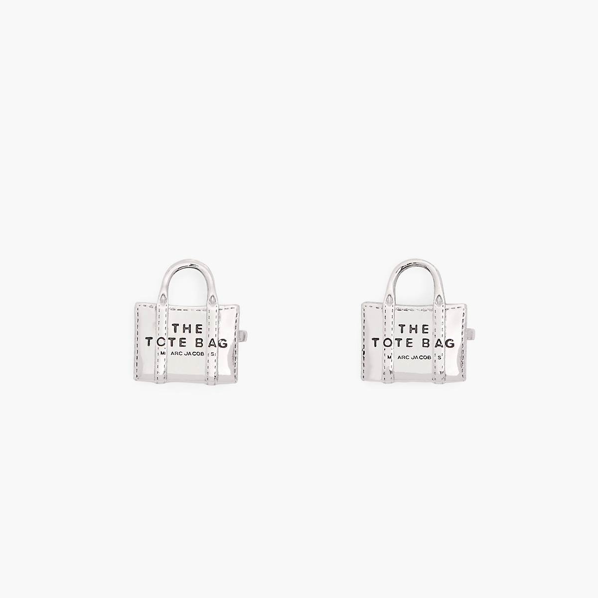 Marc Jacobs Tote Bag Stud Örhängen Dam Ljussilver | EVM-569817