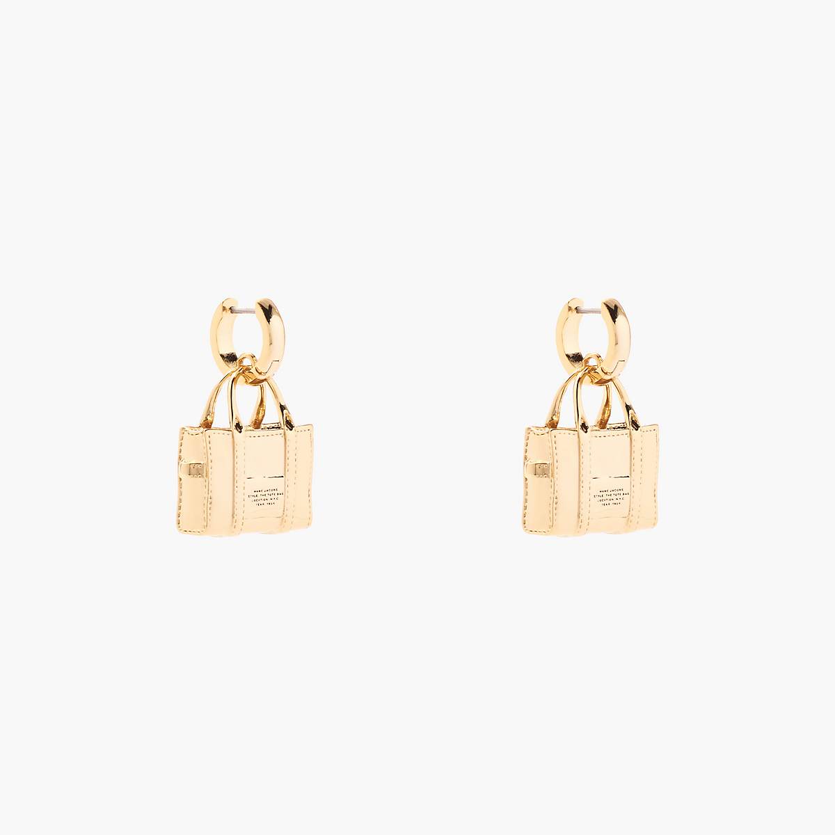 Marc Jacobs Tote Bag Örhängen Dam Ljusguld | YHS-605483