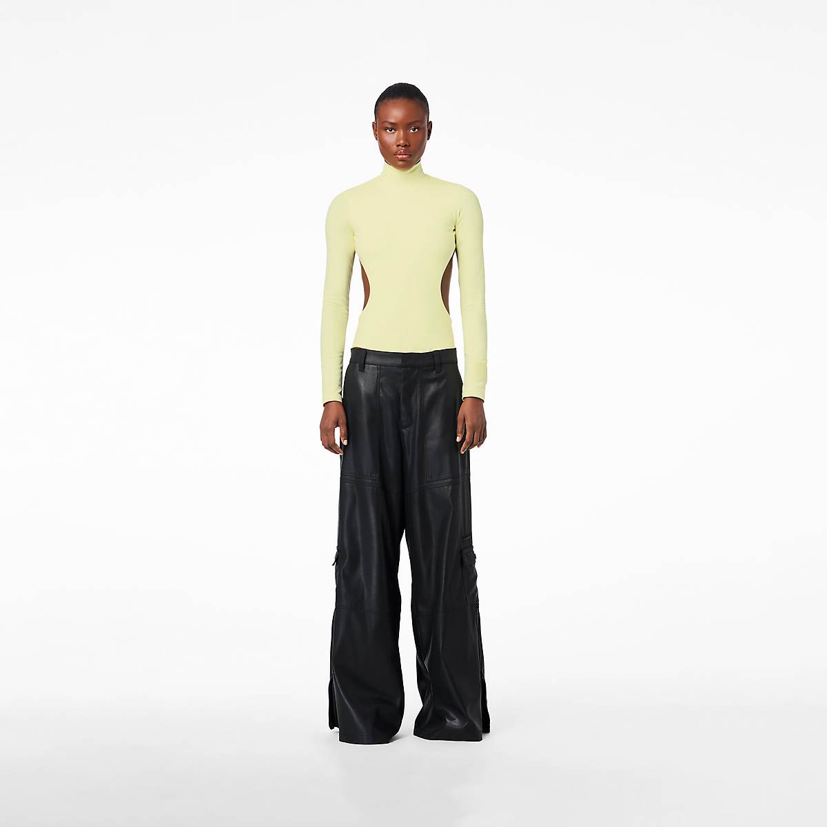 Marc Jacobs Wide Leg Cargo Trouser Byxor Dam Svarta Koppar | FJU-179253