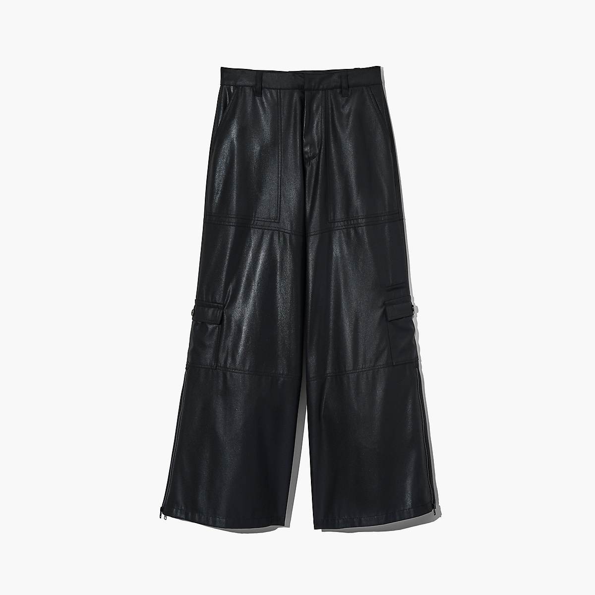 Marc Jacobs Wide Leg Cargo Trouser Byxor Dam Svarta Koppar | FJU-179253