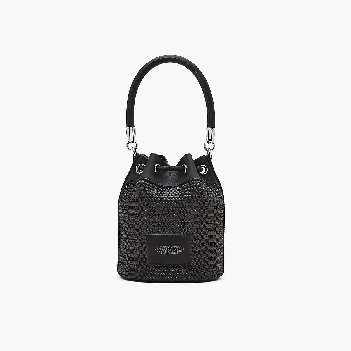 Marc Jacobs Woven Bucket Väska Dam Svarta | QUO-352970