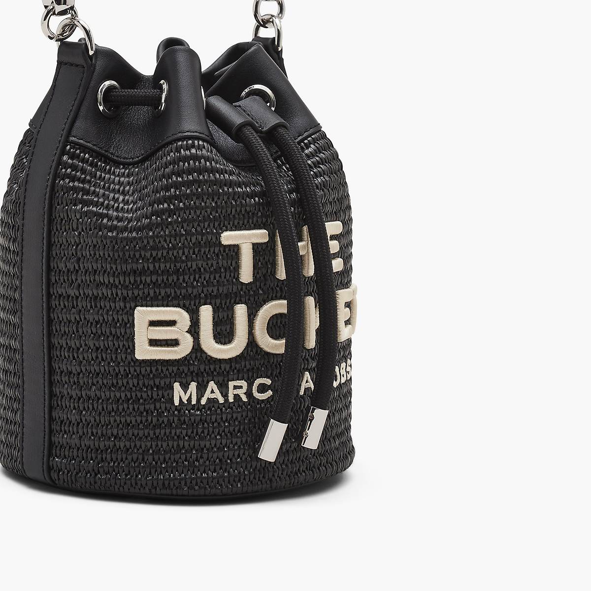 Marc Jacobs Woven Bucket Väska Dam Svarta | QUO-352970