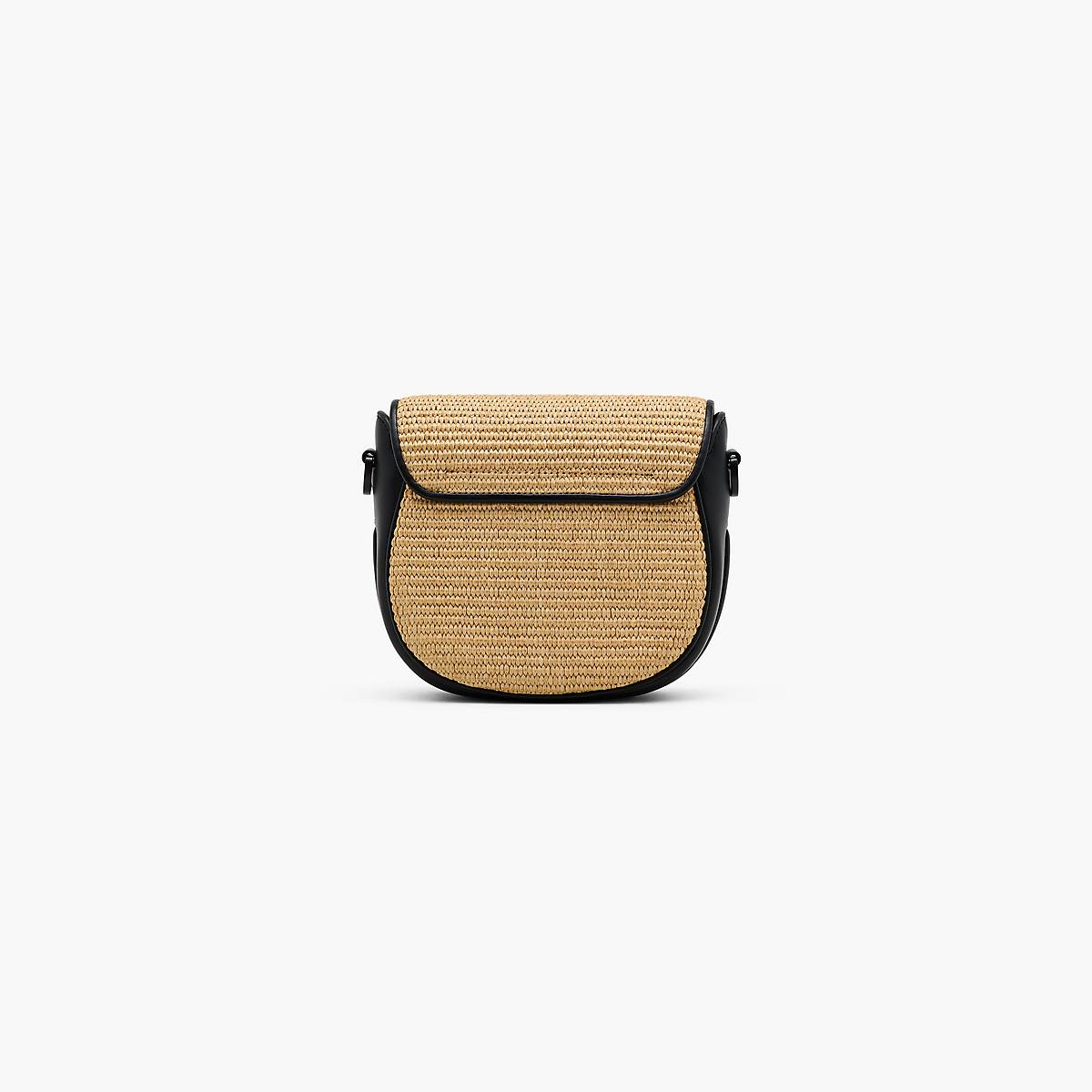 Marc Jacobs Woven J Marc Small Saddle Crossbody Väska Dam Beige | NUD-471203