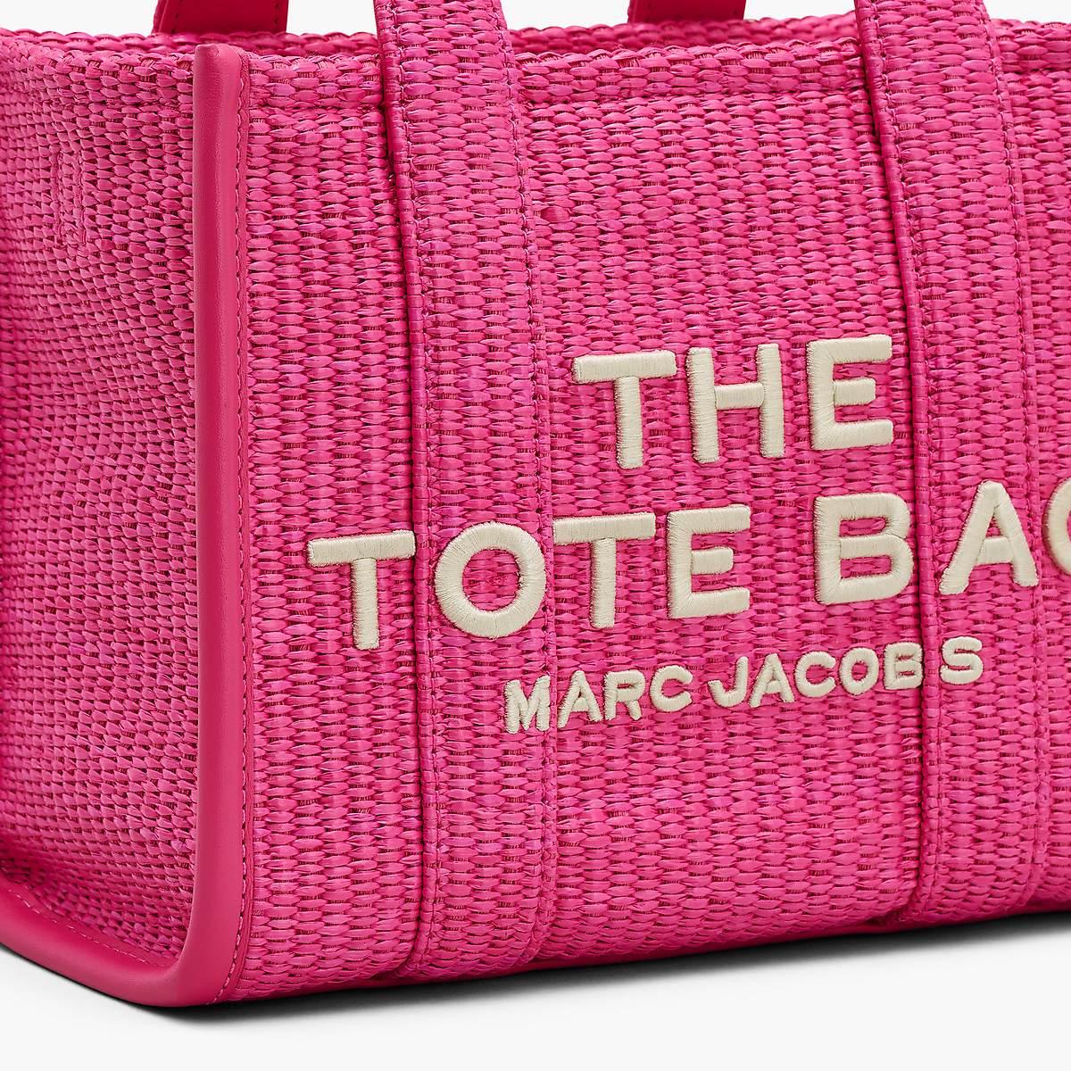 Marc Jacobs Woven Small Toteväska Dam Rosa | DRW-142987