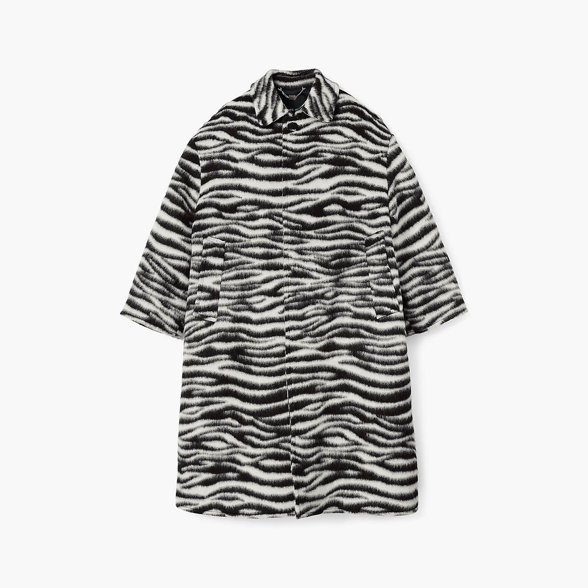 Marc Jacobs Zebra Brushed Rockar Dam Svarta Vita | TBA-571894