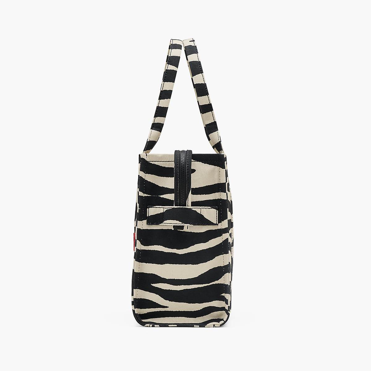 Marc Jacobs Zebra Canvas Large Toteväska Dam Svarta Vita | IUF-308627