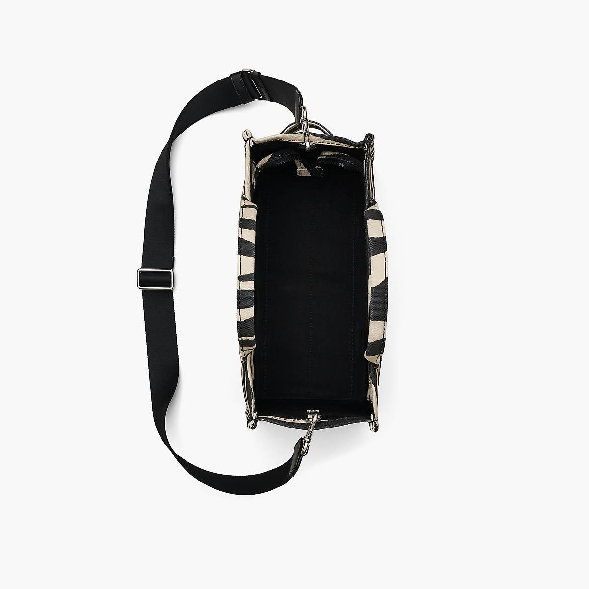 Marc Jacobs Zebra Canvas Medium Toteväska Dam Svarta Vita | TXG-674029