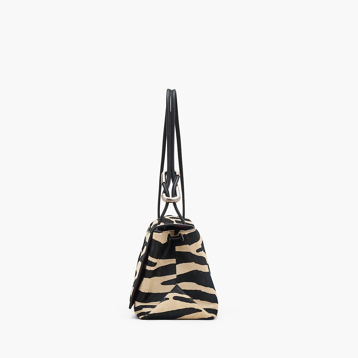 Marc Jacobs Zebra Haircalf Large Dual Bag Axelväska Dam Svarta Vita | QZV-076128