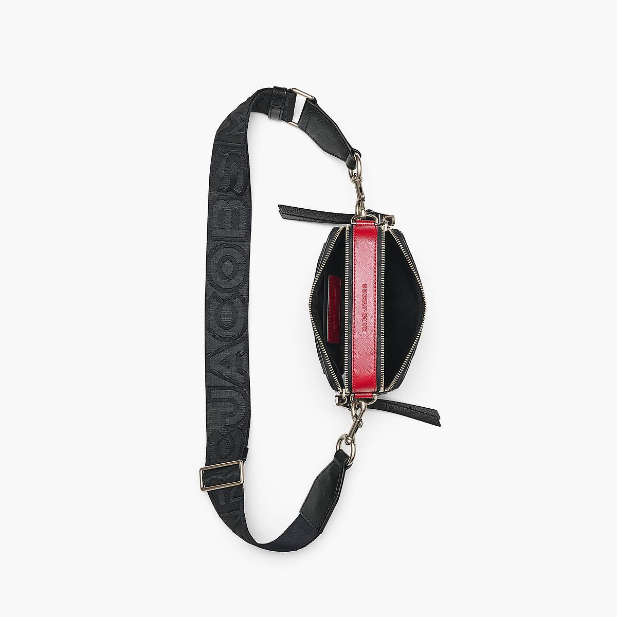 Marc Jacobs Zebra Haircalf Snapshot Väska Dam Svarta Vita | WML-061378