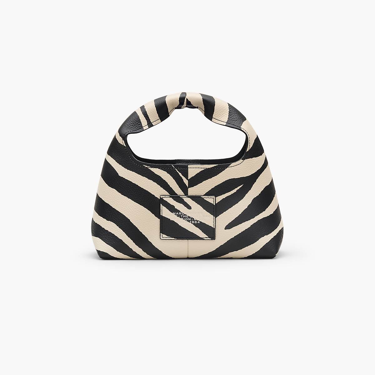 Marc Jacobs Zebra Leather Mini Sack Handväska Dam Svarta Vita | GWO-396482