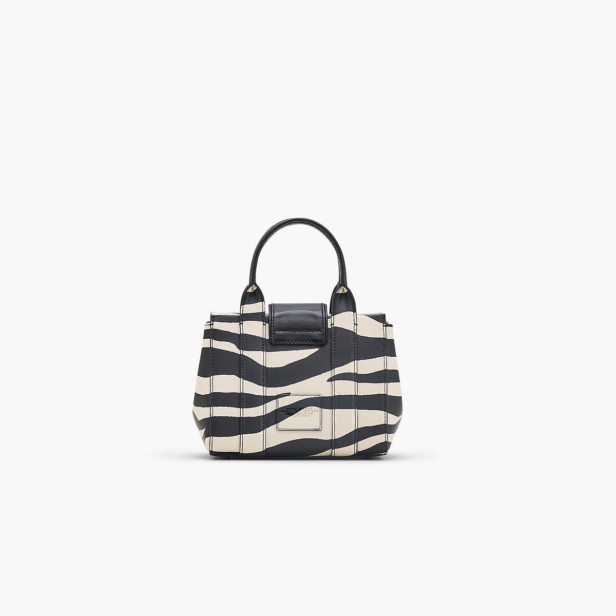 Marc Jacobs Zebra Turnlock Crossbody Toteväska Dam Svarta Vita | GHM-261354